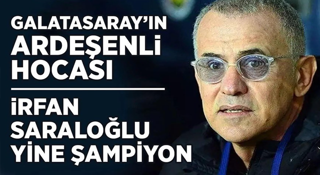 İrfan Saraloğlu Yine Şampiyon