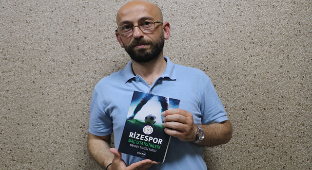 Rizeli Araştırmacı, Rizespor’un 55 Sezonluk Maç İstatistiklerini Kitap Haline Getirdi