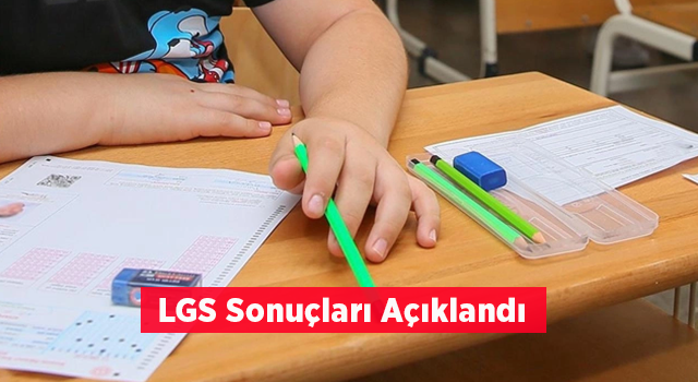 LGS yerleştirme sonuçları açıklandı