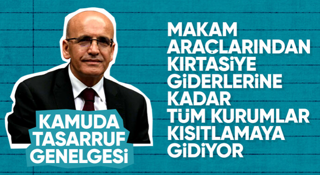 Mehmet Şimşek'ten kamu kurumlarına tasarruf genelgesi