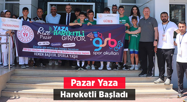 PAZAR YAZA HAREKETLİ BAŞLADI