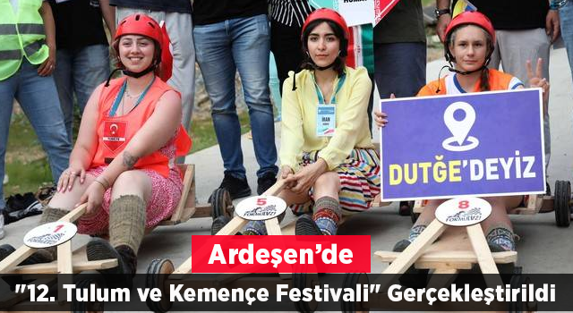 Rize'de "12. Tulum ve Kemençe Festivali" gerçekleştirildi