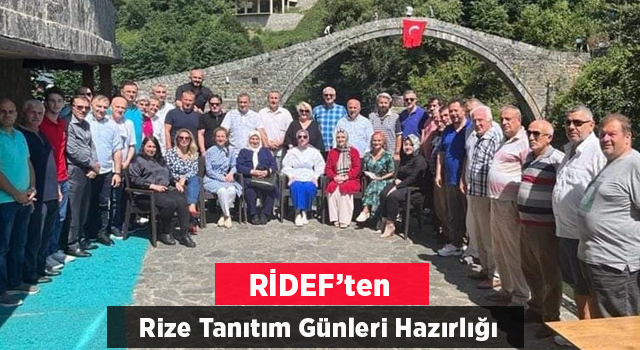 RİDEF’te Rize Tanıtım Günleri hazırlıkları başladı