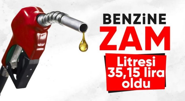 Savaş akaryakıtı da vurdu! Benzine dün geceden itibaren zam geldi