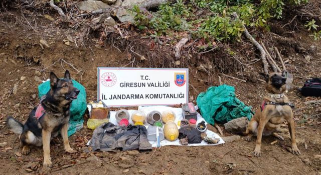 Giresun'da terör örgütü tarafından kullanılan sığınak bulundu