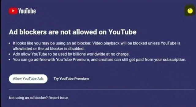 Reklam engelleyici kullanan yandı: YouTube siteyi yavaşlatıyor