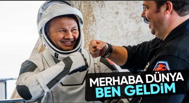 Alper Gezeravcı'dan dönüş sonrası ilk paylaşım: Merhaba Dünya