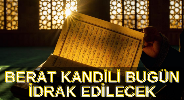 Berat Kandili bugün idrak edilecek