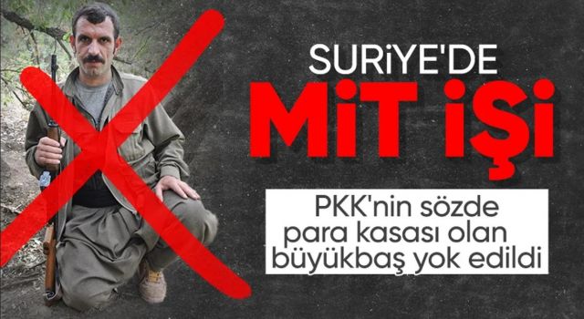 MİT'ten Suriye'de nokta operasyon! PKK'nın sözde sorumlusu terörist öldürüldü
