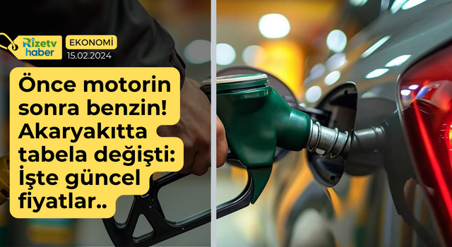 Önce motorin sonra benzin! Akaryakıtta tabela değişti: İşte güncel fiyatlar..