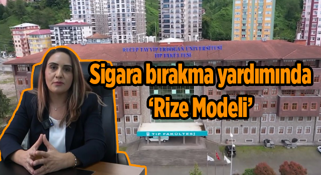 Sigara bırakma yardımında ‘Rize Modeli’