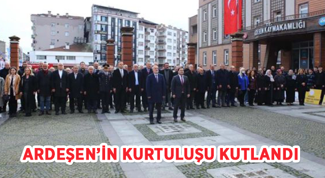 Ardeşen’in kurtuluşu kutlandı