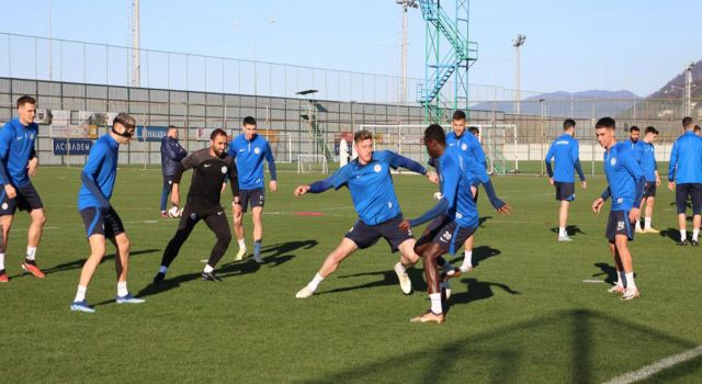 Çaykur Rizespor, Gaziantep FK maçı hazırlıklarına başladı