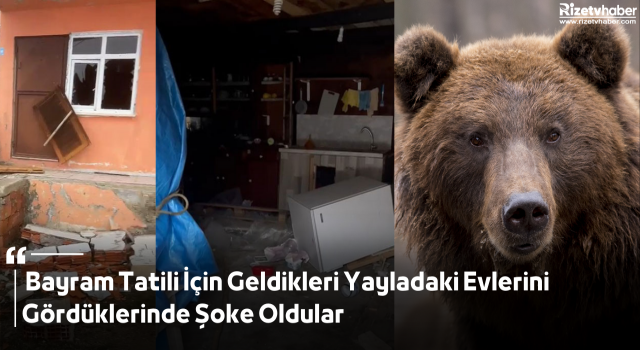 Bayram Tatili İçin Geldikleri Yayladaki Evlerini Gördüklerinde Şoke Oldular