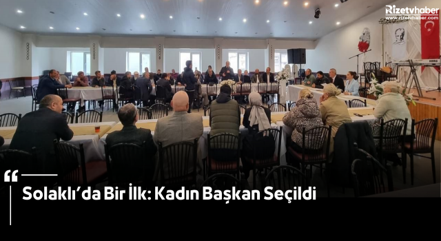 SOLAKLI’DA BİR İLK: KADIN BAŞKAN SEÇİLDİ