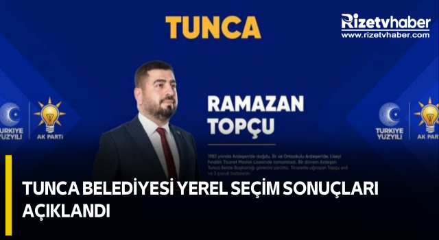 Tunca Belediyesi Yerel Seçim Sonuçları Açıklandı