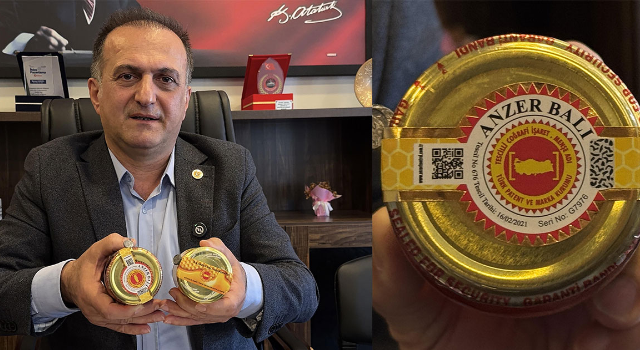 Anzer Ballıköy Muhtarı Remzi Güzel'den Anzer balı için coğrafi işaret uyarısı