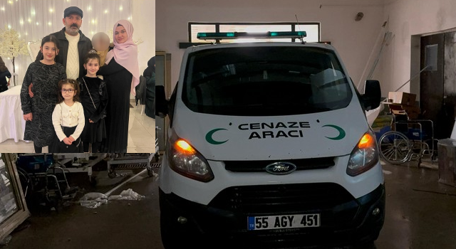 Fransa’daki yangında hayatını kaybeden 3 kardeşin cenazeleri Rize’ye getirildi