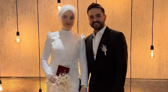 Kadir Ezildi ve Gamze Türkmen evlendi! Nikah kareleri gündem oldu
