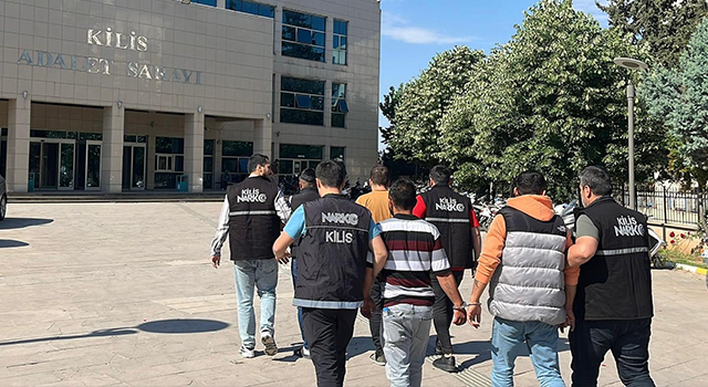 Kilis'te uyuşturucu operasyonu; 3 tutuklama