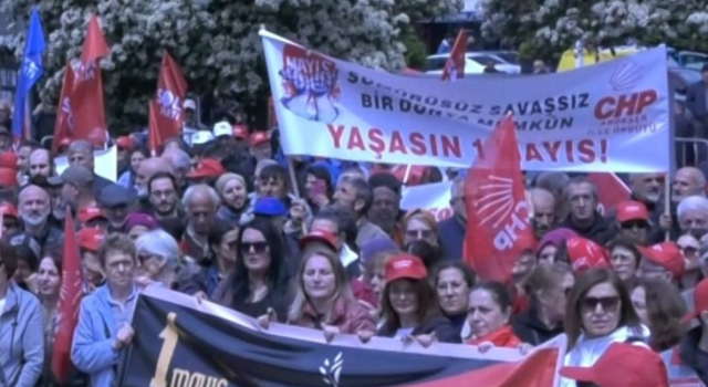 Pazar'da 1 Mayıs coşkusu: "Zalim iktidarın zorbalığına teslim olmayacağız"