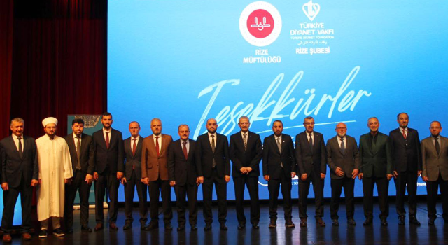 Rize'de Vekâletle Kurban Organizasyonu ve Yaz Kur’an Kursları Tanıtım Toplantısı Gerçekleştirildi