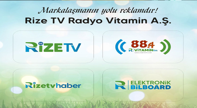 Rize TV ve Radyo Vitamin A.Ş. Devren Satılıyor