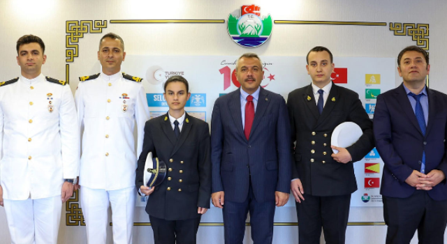Rize Valisi Baydaş Denizcilik Camiasını Ağırladı