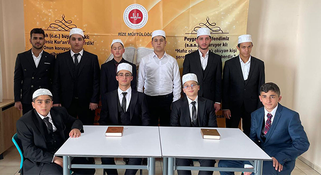 Rize'de Hafızlık Tespit Sınavları Başladı