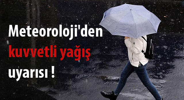 "Doğu Karadeniz'de Yerel Kuvvetli Yağışlara Dikkat! Meteoroloji Uyarıyor"