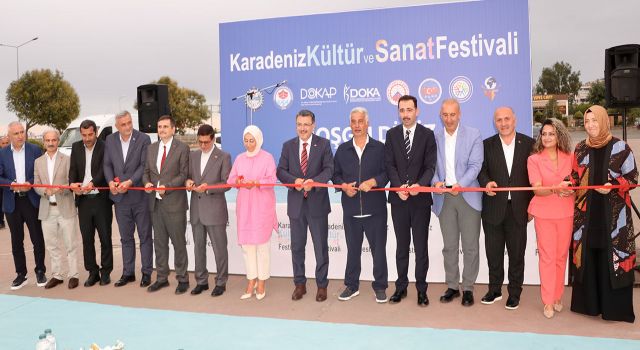 Trabzon'da "Karadeniz Kültür ve Sanat Festivali" başladı