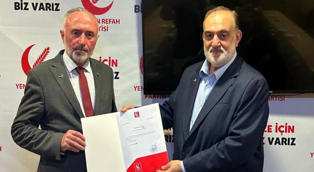 Yeniden Refah Partisinde Rize İlçe Teşkilatlarında Bayrak Değişimi