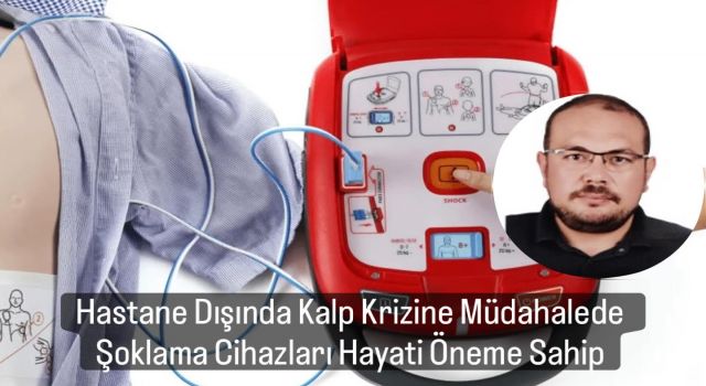 Buçan, kalp krizi sonrası hayat kurtarmada Otomatik Eksternal Defibrilatör (AED) yani şoklama cihazlarının yaygınlaştırılmasının önemine dikkat çekti.