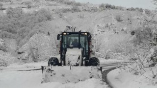 Rize'de Kardan Kapalı Köy Yolu Sayısı 53'e İndi