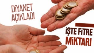 2021 yılı fitre miktarını açıkladı