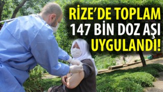 Rize’de pandemiye karşı aşı seferberliği sürüyor