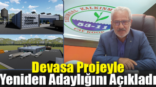 Başkan Balcı Devasa Projeyle Yeniden Adaylığını Açıkladı