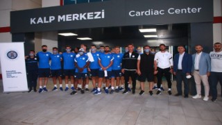 Çaykur Rizespor'da yeni sezon öncesi futbolcular sağlık kontrolünden geçti