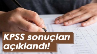 2021 KPSS sonuçları açıklandı!