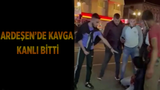 Ardeşen 'de Yabancı Uyruklu 5 Kişi Arasındaki Kavga Kanlı Bitti.