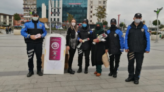 Polis ekipleri KADES uygulamasını tanıttı