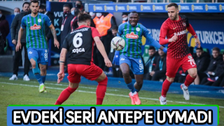 Çaykur Rizespor'un Evdeki Hızını Gaziantep Kesti