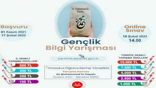 Diyanet’ten Ödüllü Gençlik Bilgi Yarışması