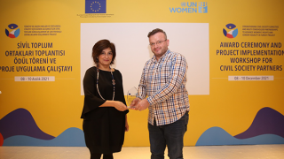 Güçlü Kadınlar için Sivil Toplum Diyaloğu Projesine Bir Ödül Daha