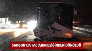 Rize Yolcu Otobüsü Tır ile Çarpıştı 15 Yaralı