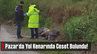 23 Yaşındaki Genç Yol Kenarında Ölü Bulundu