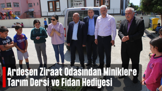 Ardeşen Ziraat Odası 1000 Adet Fide Dağıttı