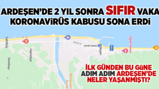 Ardeşen’de Aktif Vaka Kalmadı