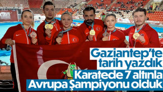 Avrupa Karate Şampiyonası'nda Türkiye'den tarihi başarı