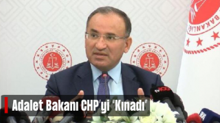 Bakan Bozdağ: Kılıçdaroğlu ve CHP'li yetkilileri kınıyorum